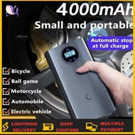 4000mAh Portable Tire Inflator Electric Wireless Pump 150psi Digital Wireless Pump Air Compressor