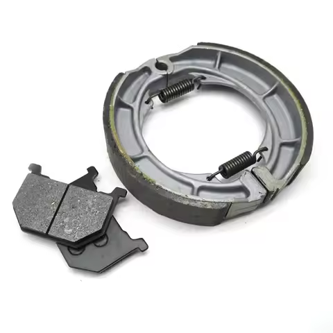 Motorcycle Rear brake Shoe Front Brake Pad Disk For SUZUKI GN400LT 1980 1981 1982 GN 400T GN400X GSX