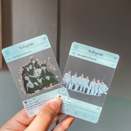 Photocard Bts Oppo 124; Unofficial