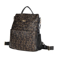 Luxury Designer Backpack For Women 2022 Fashion Travel Anti Theft Backpack Vintage Brown School Book Bags For Girls Rucksack