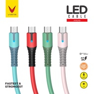 Led Micro USB Data Cable, Type C / Lightning VS LED Light Cable