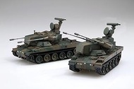 Fujimi Model ML9 1/72 Military Series No. 9 Ground Self-Defense Force Type 87 Self-Propelled High Sh