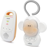 VTech DM1411 Audio Baby Monitor & Portable Soother Dual-Unit Rechargeable Battery, Long Range, Soft-