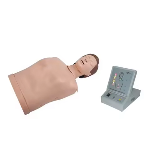 Medical First Aid Mannequin Adult Half Body CPR Manikin Nursing Resuscitation Training Dummy Teachin