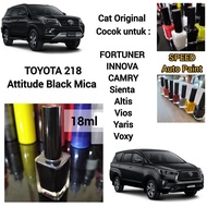 TOYOTA ATTITUDE BLACK MICA 218 SCRATCH REMOVER PAINT FOR TOYOTA FORTUNER CARS