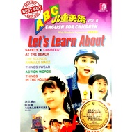 ABC  ENGLISH  FOR  CHILREN VOL. 6 - LET'S LEARN ABOUT (MANDARIN - EDUCATION) DVD