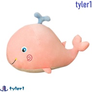 TYLER1 Whale Plush Toy Kids Toys Cute Plushie Dolls Soft Whale Pillow Animal Dolls Cartoon Doll Whal