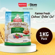 FARMER FRESH Oat Gulung | Oatmeal Rolled Oats - 1kg X 1 [Oat]