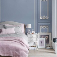 European Style Living Room TV Background Wall Wallpaper 8D Three-Dimensional Influencer Live Wall Cl