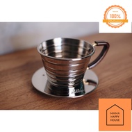 ดริปเปอร์ KALITA Wave Stainless Steel Dripper ขนาด 155 & 185 Mama Happy House
