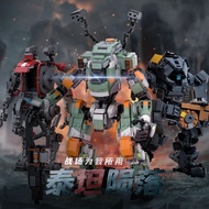 Titanfall BT7274Peripheral Transforming Overwatch Mecha Model MOC-68249Puzzle Assembling Building Bl