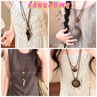 Vintage Style Classic BOHO Necklace - BOHO Necklace mixed with Feathers Retro Autumn Winter Style