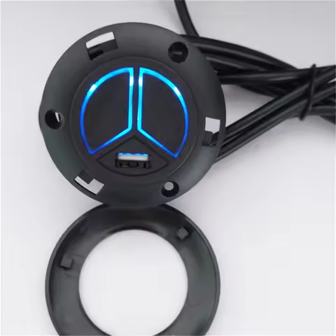 5 Needles Electric Reclining Chair 2 Switch for OKIN Remote Control-USB Port-LED Indicator Bend/Stra