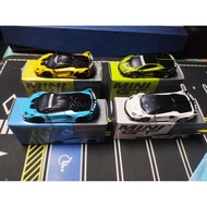 Mini GT 4Pcs Lamborghini Aventador LBWK GT Evo3 Unsealed