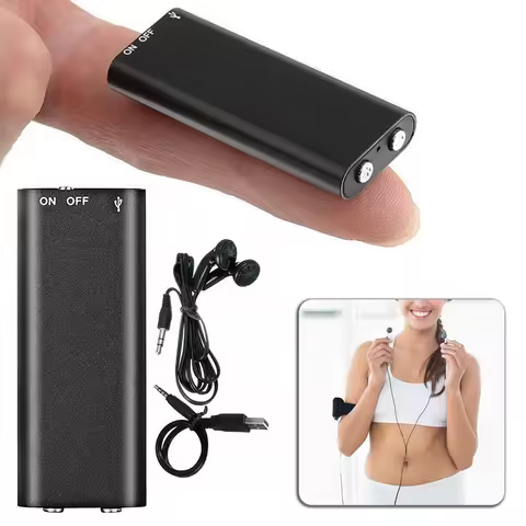 Mini Hiddens Voice Recorder For Meetings With 96 Hours Of Storage For Business Meeting