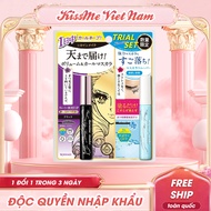 Set Mascara Siêu Nâng Dày Rậm Mi và Mascara Tẩy Trang Nhanh Cho Làn Mi KissMe Heroine Make