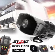 Toa Car Motorcycle Horn 7 Mic 6 Sounds Siren 12 VOLT Motorcycle