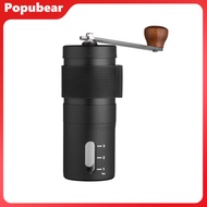 Coffee Grinder Stainless Steel Manual Coffee Grinder Mini Portable Bean Grinder with Grinding Precis