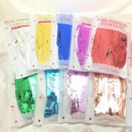 BIRTHDAY PARTY CURTAINS Foil Curtains Foil Curtains Foil Curtains Foil Curtains Curtains Fringe Curt