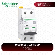 Schneider MCB IC60N ACTI9 2P 10A 6kA | A9F74210