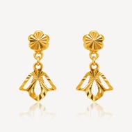 916 Gold Dangling Earring