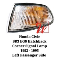 Honda Civic SR3 EG6 EG Hatchback Corner Signal Lamp Light Clear 1992 - 1995 New Left Passenger