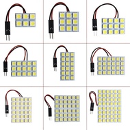 T10 Festoon 6/12/15/24/36/48 SMD 5050 LED Auto Panel light Warm Cool White BA9S 12V W5W C5W Car Read