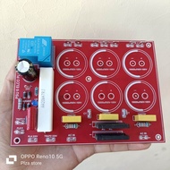 Pcb psu 6 elco plus Softstart/Pcb psu class AB isi 6 elko lengkap softstart
