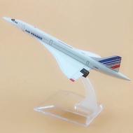 16cm Airplane Model Plane Air France Concorde F-BVFB Airlines Aircraft Model