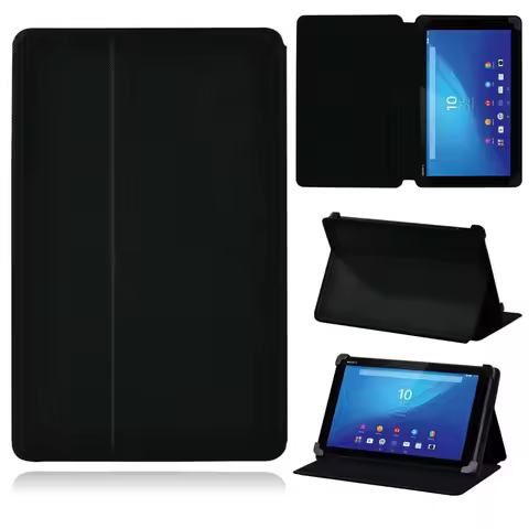 Tablet Case for Sony Xperia Z3 Tablet Compact 8.0"/Z4 Tablet 10.1" Drop Resistance Leather Tablet Pr