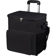 Ice Cooler Bag with Wheels Wheeled Insulated Trolley Cart Handle Keep Ice Leakproof Beg Picnic Shop