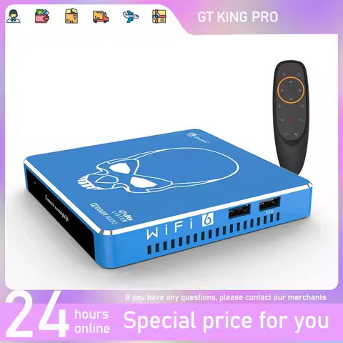 GT-King Pro Smart TV BOX Hi-Fi Lossless Amlogic S922X-H Hexa Core Android 9.0 4GB RAM 64 ROM DTS Lis