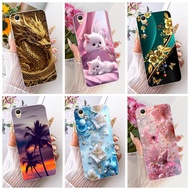 Clear Cover Oppo A37 Case A37f A37m Cute Cat Fashion Butterfly Funny 2D Painted Casing Oppo A 37 A37
