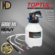 TOPTUL Pneumatic Fluid Extractor & Dispenser With ATF Adapter / Fluid Extractor & Dispenser For Auto