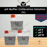 1L pH Buffer Solution SDS COA Certified Calibration pH meter TDS meter
