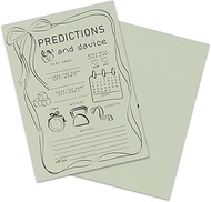 5" x 7" Baby Shower Prediction Cards 30 Pack, Baby Predictions & Advice Cards for Guests, Thick Card
