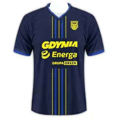 2026 Latest Polish Super Football Men's Jersey Poland Quick Drying Arka Gdynia Soccer Polish Trainin