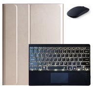 For Samsung Galaxy Tab S8 Keyboard Case Backlight Touchpad Keyboard Cover for Galaxy Tab S8 S7 11 Inch SM-X700 T870
