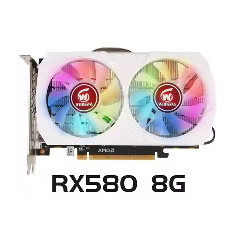 Veineda RX 580 8GB 2048SP 14NM 256Bit GDDR5 Gaming Card placa de video AMD Radeon RX580 8G Promotion