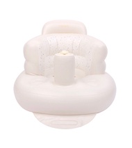 韓國 aguard 便攜兩用充氣沐浴學習椅-灰色