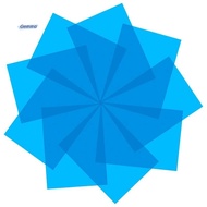 9 Piece Gel Light Filter Color Correction Colored Overlays Film Lighting Gel Filter for Film,Video,P