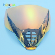 Motorcycle Windshield Protective Lens Fit Icon Airflite C06 Ghost Face Day And Night Universal Helme