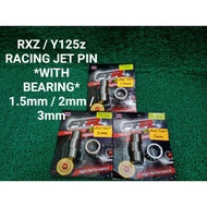 YAMAHA Y125Z RXZ Y125ZR FT-R RACING CRANKSHAFT JET PIN CRANK PIN 1.5mm / 2mm / 3mm JETPIN JACK PIN Y