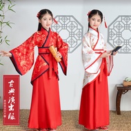 Children Children's Ancient Costume Tang Costume Girls Ancient Costume Fairy Clothing Performance Co