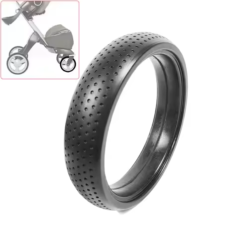 Stroller Wheel Tire For Stokke Xplory V2/3/4/5/6/X Front Wheel Tyre PU Tubeless DIY Baby Buggy Repla