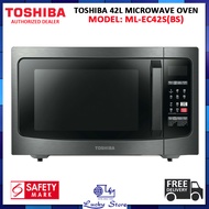 (BULKY) TOSHIBA ML-EC42S(BS) 42L MICROWAVE OVEN WITH GRILL FUNCTION, 10 AUTO MENU, 3D AIR FRY TECHNOLOGY 1800W