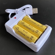 USB4 Slot AA/AAA rechargeable battery charge AA700mah/AA700mah rechargeable battery U9K51