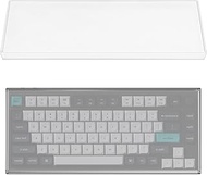 Geekria 75% 84-Key Knob Keyboard Dust Cover, Acrylic Keypads Cover, Compatible with Keychron Q1 HE/M