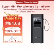 Baseus Portable Wireless Inflator Pump Car Smart Digital Tire Pressure Detection Auto Tire Pump For 