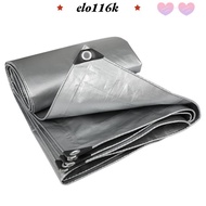 ELOK Rainproof Cloth, Camping Tent Mat Boat Car Truck Canopys Awnings PE Tarpaulin, Pet Dog House Co